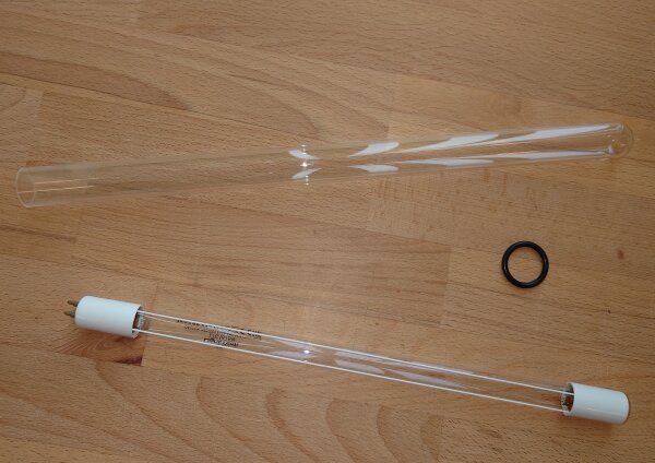 Wellis - UV-C Set (UV-C Birne + Glas + O-Ring)