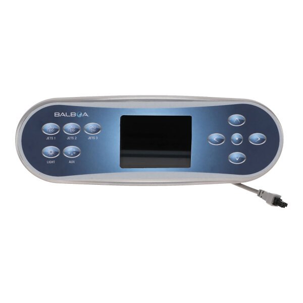 Balboa TP700 Panel (57280) JETS 1, JETS 2, JETS 3, LIGHT, AUX