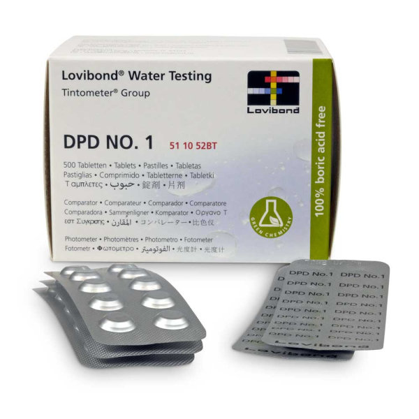 DPD No. 1 Photometer 250 Tabletten