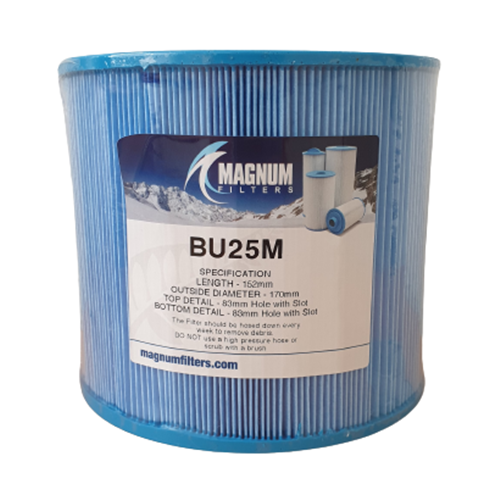 Whirlpool-Filter BU25M mit Microban