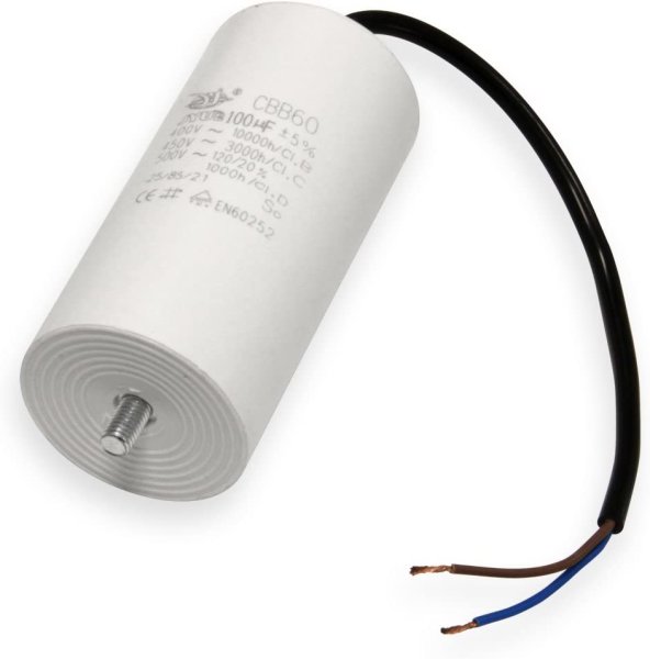 Kondensator für Pumpen - 45uF - mit Anschlusskabel